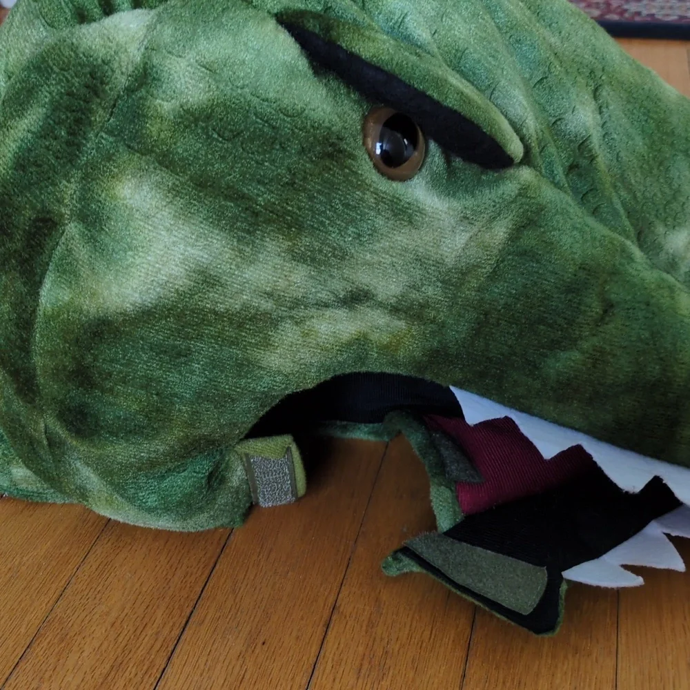 Pottery Barn Kids Green Dinosaur Costume - Picture 4 of 9